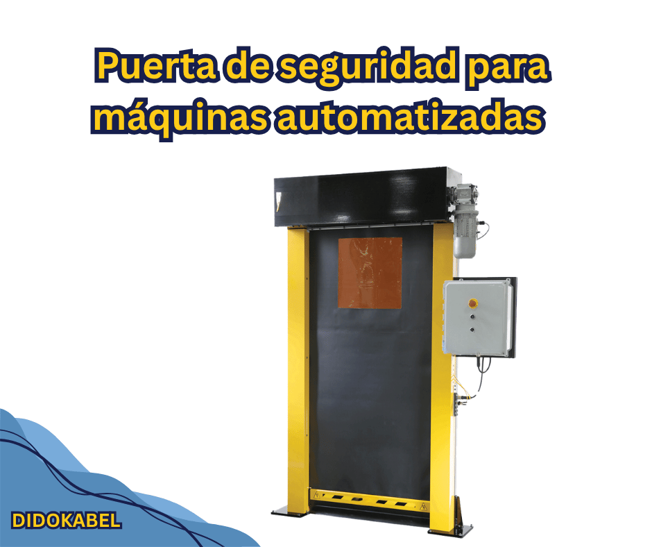 Puerta de seguridad para máquinas automatizadas
